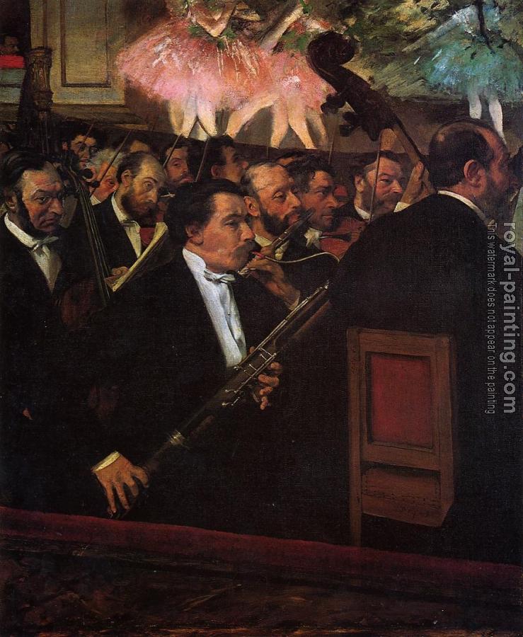 Edgar Degas : The Orchestra of the Opera II Edgar Degas : The Orchestra of the Opera II